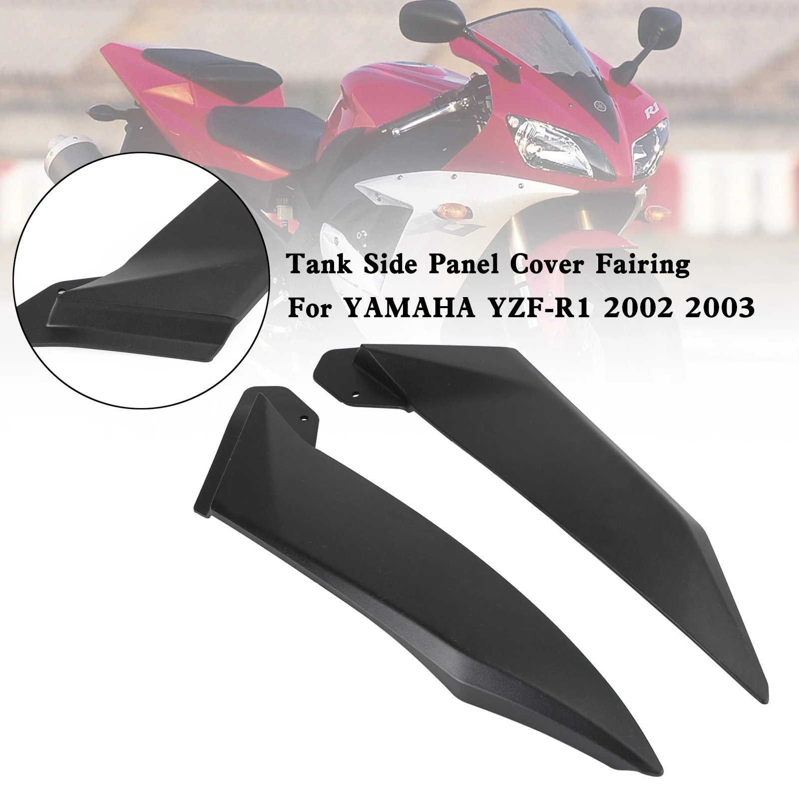 

Areyourshop обтекатель для газового бака с боковой отделкой для YAMAHA YZF R1 2002 2003