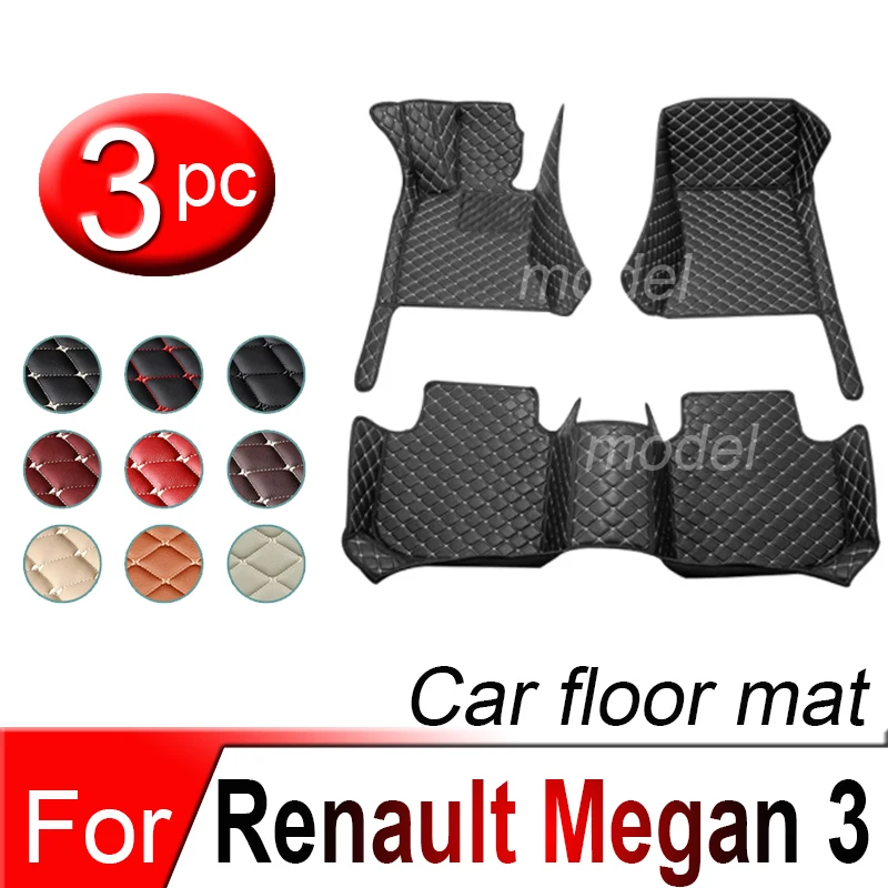 

Car Floor Mats For For Renault Megan 3 2008~2014 DropShipping Center Auto Interior Accessories Leather Carpets Rugs Foot Pads