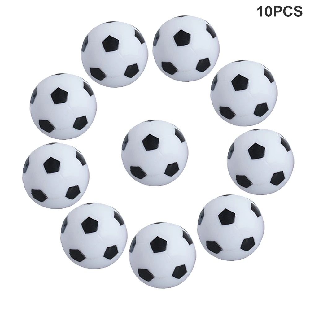 

10pcs Favour Table Soccer Replacement Balls Unisex ABS Relax Entertainment Multicolor Activity Mini Adult Kid Tabletop Game