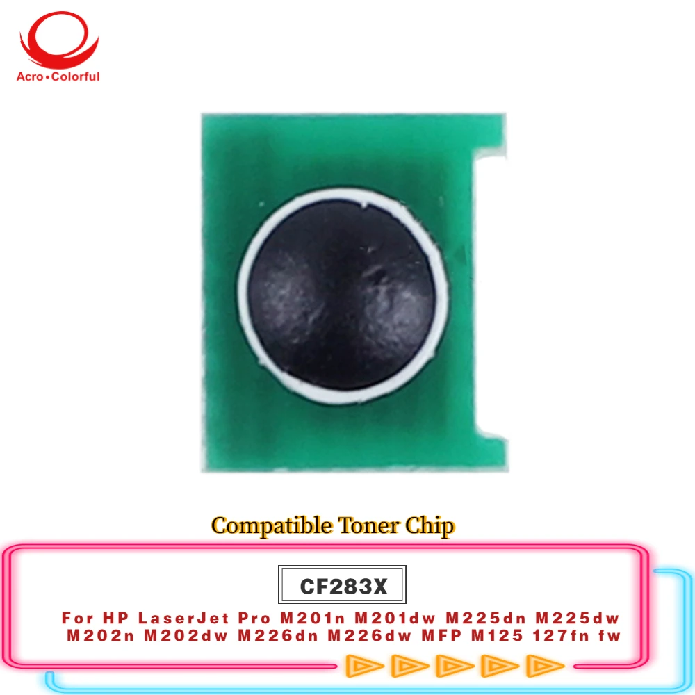 

Тонер-чип CF283X 2,2 K для принтера HP LaserJet Pro M201n M201dw M225dn