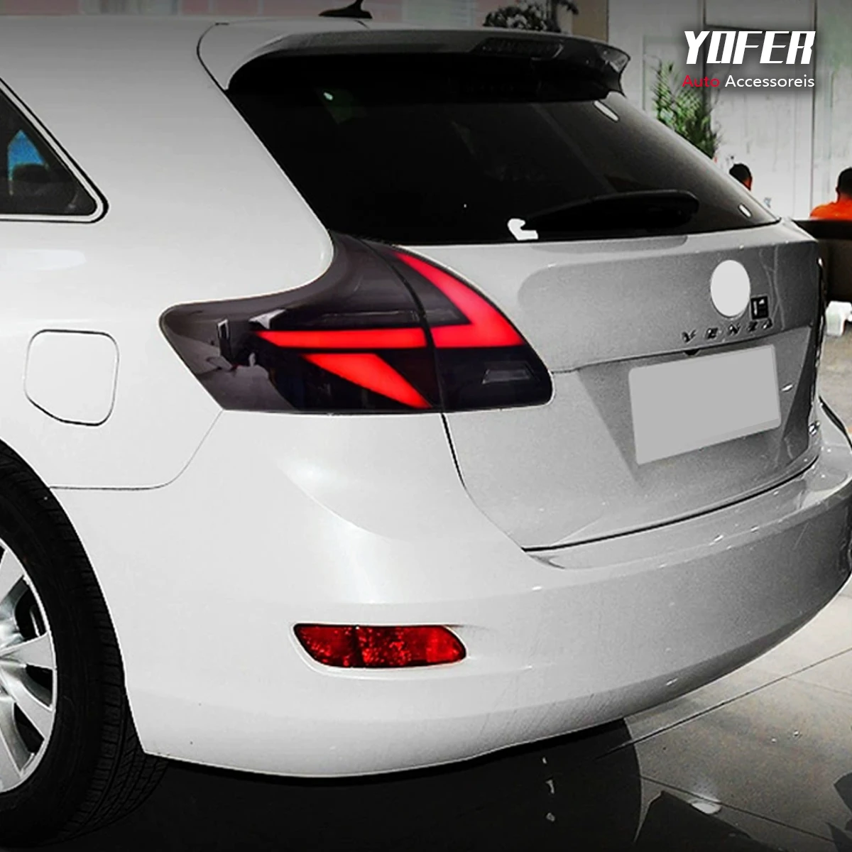 Автомобильные задние фонари YOFER для Toyota Venza 2009-2013 светодиодный автомобильные