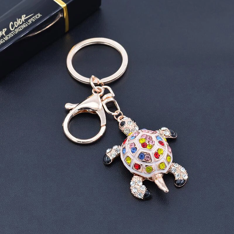 Милый яркий разноцветный брелок для ключей в виде животного