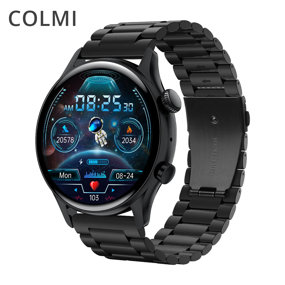 

COLMI i30 Flagship Smartwatch Men 1.36 inch AMOLED 390*390 Screen Support Always On Display Smart Watch IP68 Waterproof