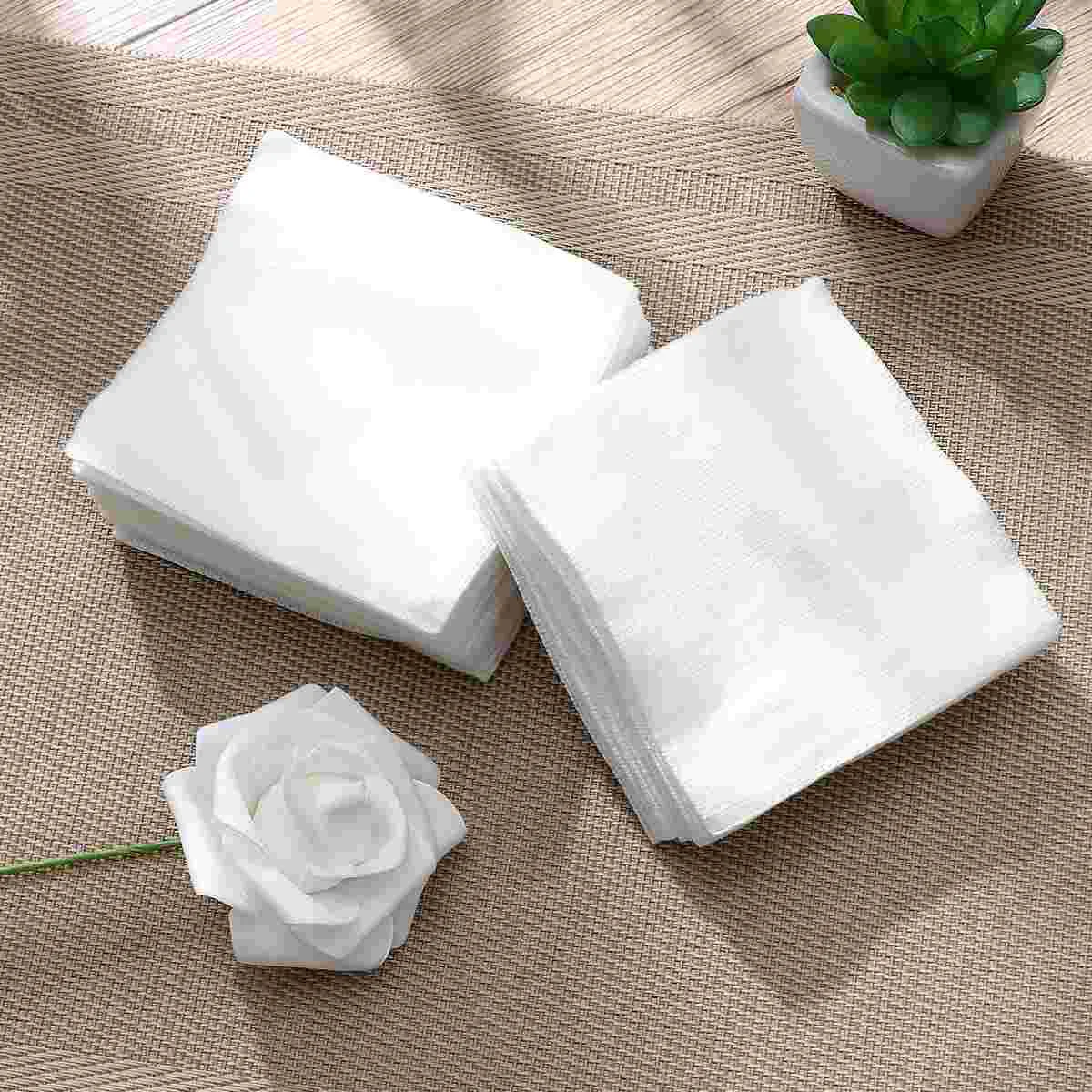 

Non Felt Woven Gauze Pads Fabric Facial Makeup Paper Polyester Disposable Cotton Sterile Face Cloth Aid First Towels Pad Sheets