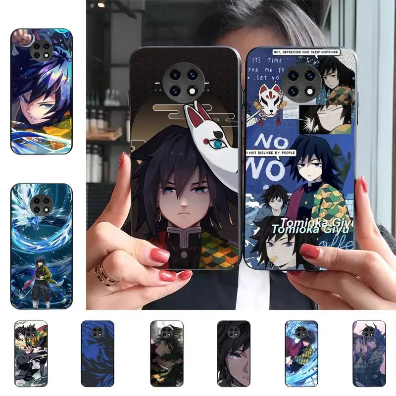 

Demon Slayer Tomioka Giyuu Phone Case For Redmi 9 5 S2 K30pro Silicone Fundas for Redmi 8 7 7A note 5 5A Capa