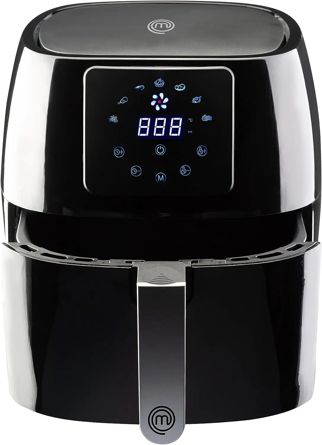 

4.75 Qt Compact Air Fryer with Digital Display, 7 Simple Cooking Presets & Fully Adjustable Temperature, Easy Clean Detatcha Air