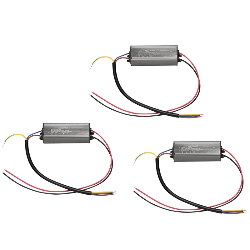 

3X 30W LED Driver Constant Current Driver Power Supply Transformer Waterproof
