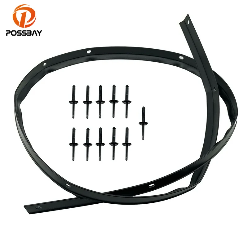 

Car Front Fascia Bumper Hood Seal Waterproof with Rivets Set for Dodge Challenger GT SRT8 SXT 2008-2019 Accessories 68051392AA