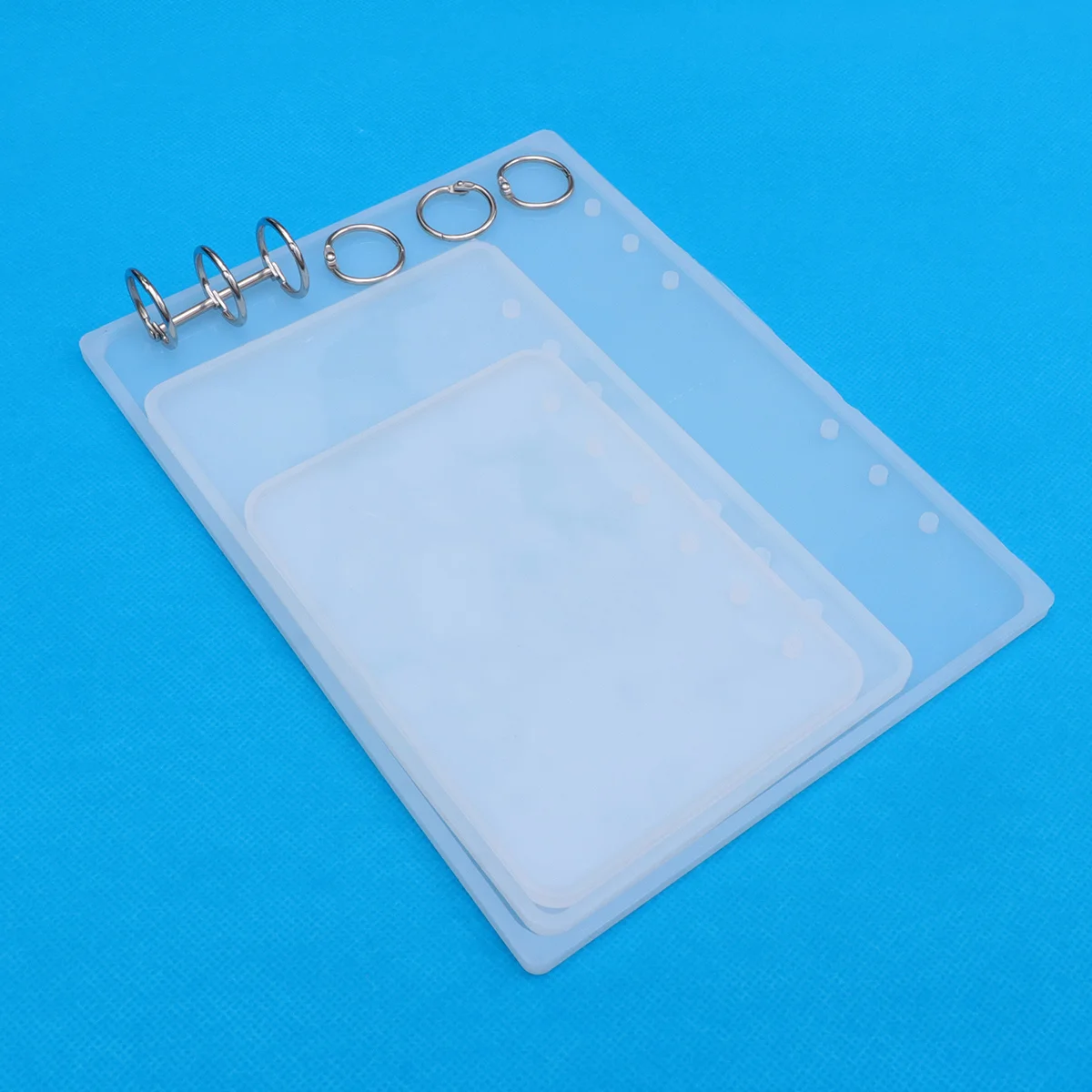 

Molds Resin Casting Notebook Moldepoxy Silicone Jewelry Cover Crystal Pendants Kit Coaster