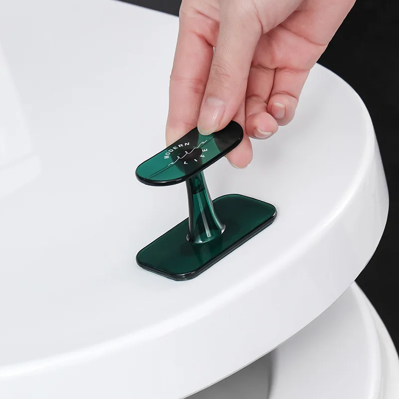 

Transparent Toilet Seat Lifter Toilet Lifting Device Avoid Touching Toilet Lid Handle WC Accessories Anti-dirty Handle