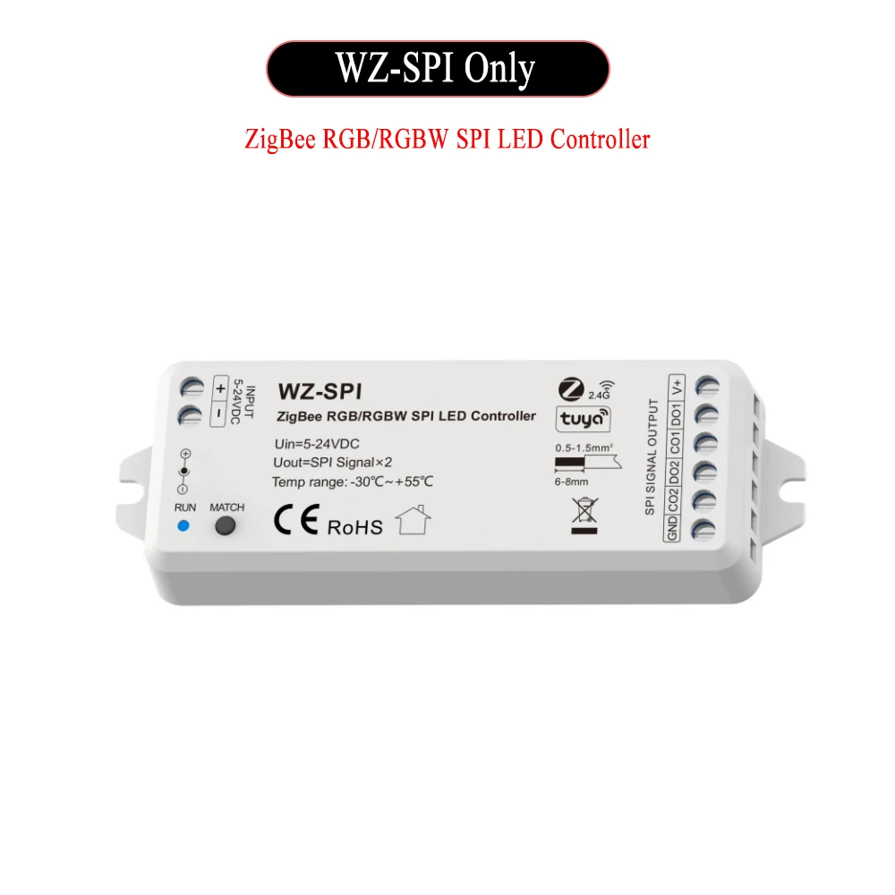 

CENFAYA RGB Контроллер TUYA Zigbee WZ-SPI