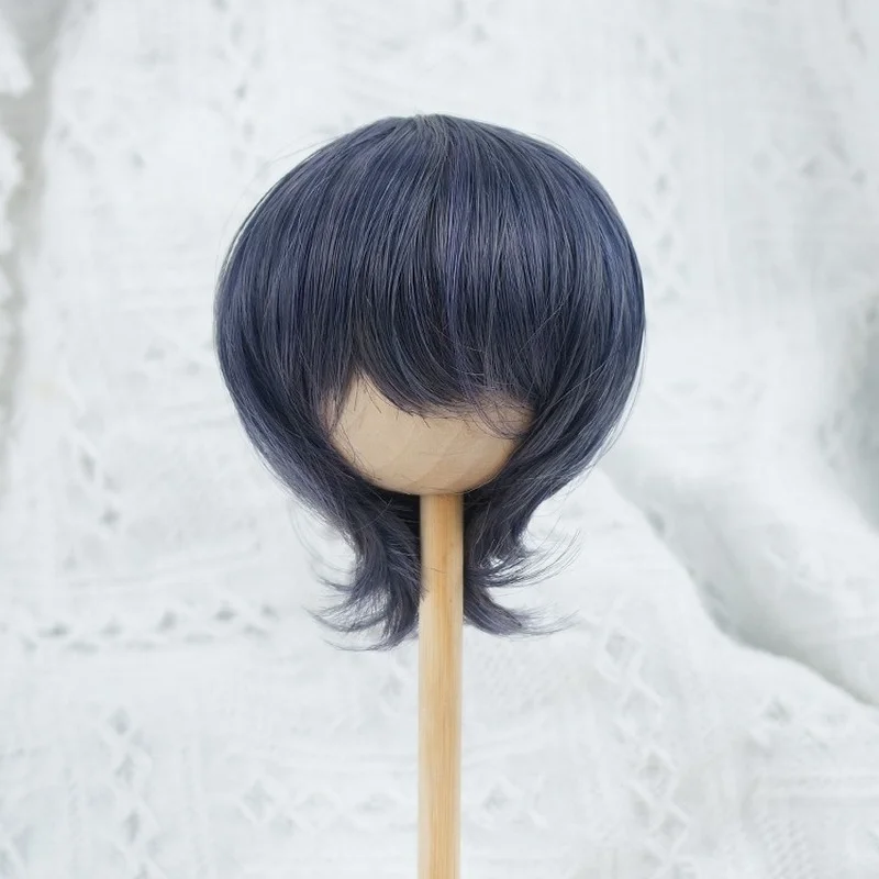 Новинка 1/3 парик для куклы Bjd короткие прямые волосы окружность головы 21 5-23 см 60