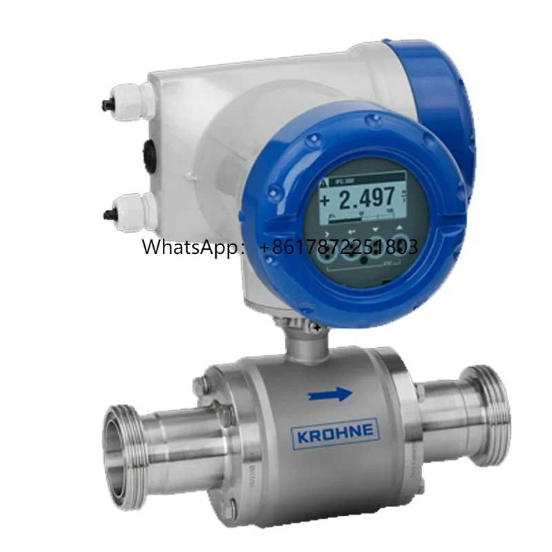 Электромагнитный расходомер KROHNE Магнитный WATERFLUX 3000 IFC300 3300 DN80 Магметр датчик