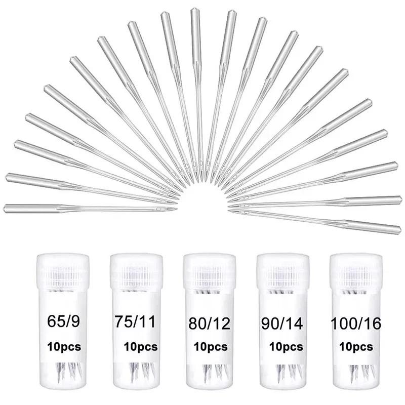 

10Pcs Household Sewing Machine Needle Sharp Universal Regular Point For Singer Brother Sewing Machine Accessories