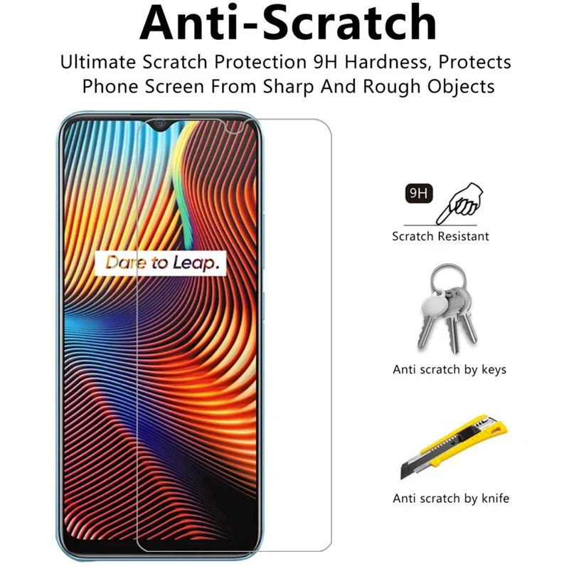 Защитное закаленное стекло для Realme 7i защитная пленка экрана 7 i i7 global film Realmi reame relme