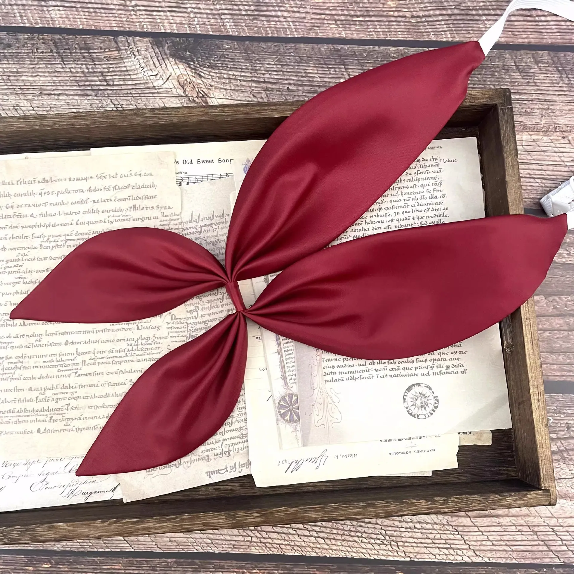 Женский галстук-бабочка классический для женщин деловой однотонный студентов JK