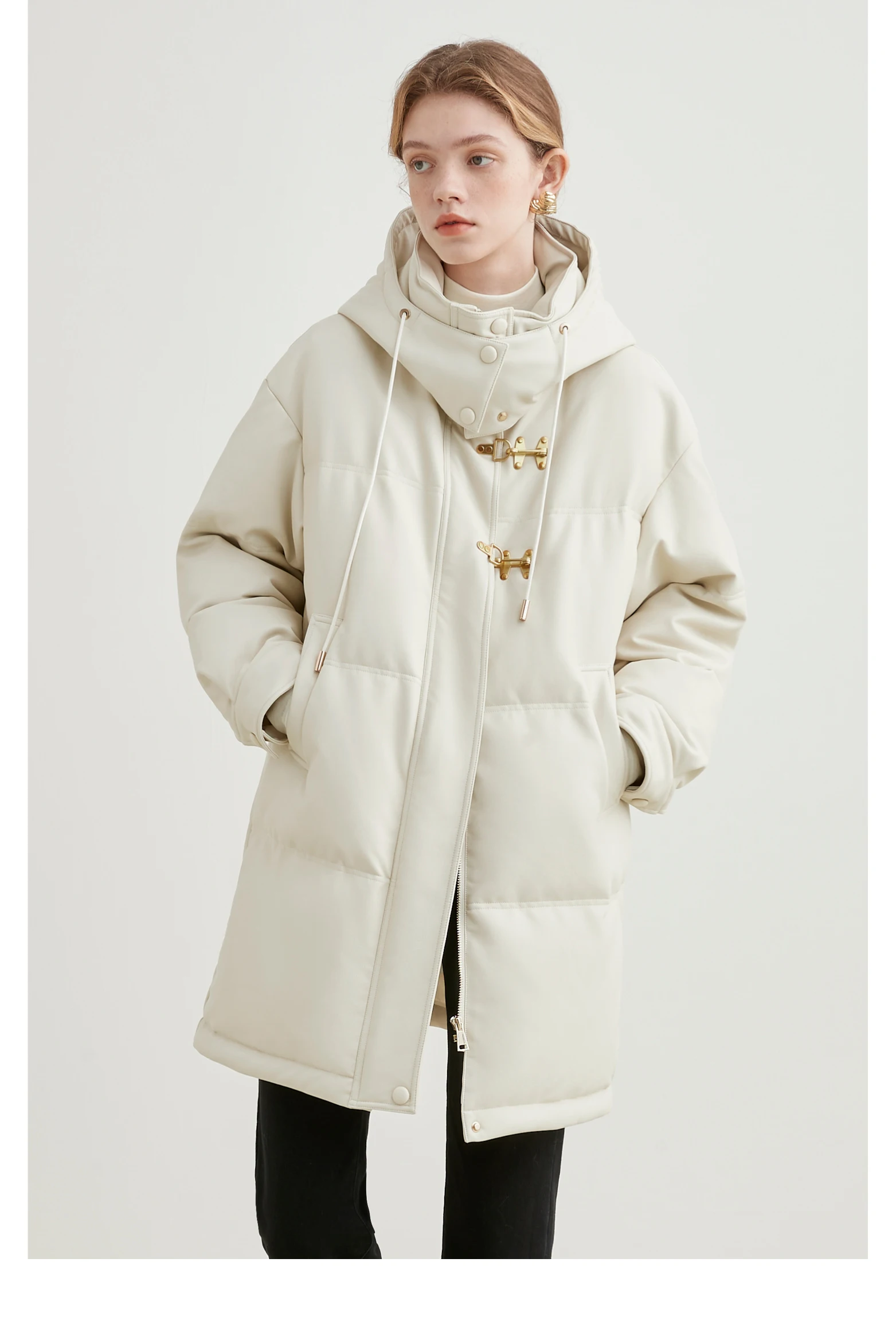 Модное женское матовое пальто из искусственной кожи новинка 2022 однотонная