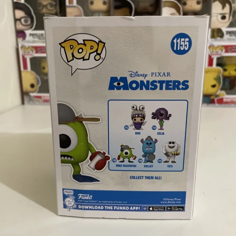 Фото Официальная фигурка Disney Toy Story Funko Pop Майк Вазовски # 1155 Салли # Коллекционные фигурки и куклы лимитированной серии 1156: подарок-игрушка №3