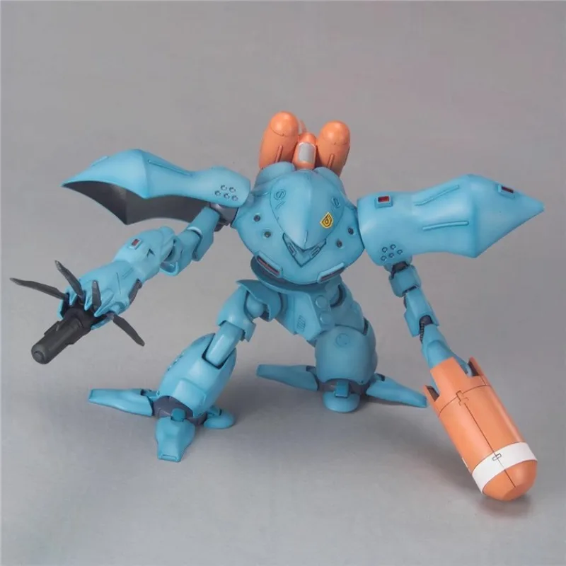 Фото В наличии оригинальный набор для сборки модели Gundam HG 1/144 MSM-03C Hy-Gogg от Bandai, украшение, фигурка из аниме, коллекционные игрушки, подарки. №5