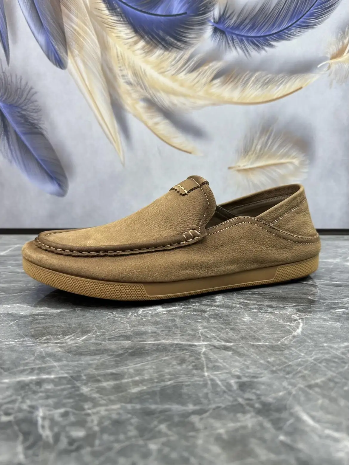 Мужские туфли Guangzhou Новинка весна-лето 2024 дышащие деловые повседневные Мокасины