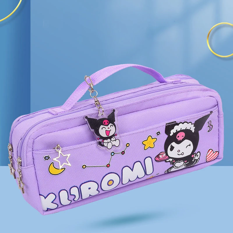 MINISO Senrio Kuromi сумки-карандаши милый большой емкости с ручкой органайзер для