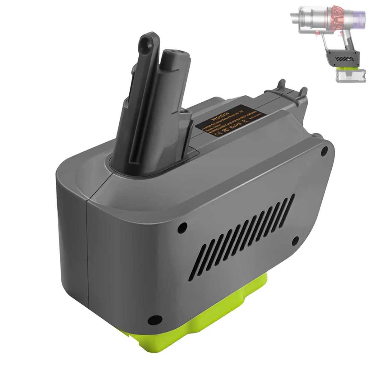 Адаптер RYO18V10 для Ryobi 18 в один аккумулятор преобразователь палочку беспроводного