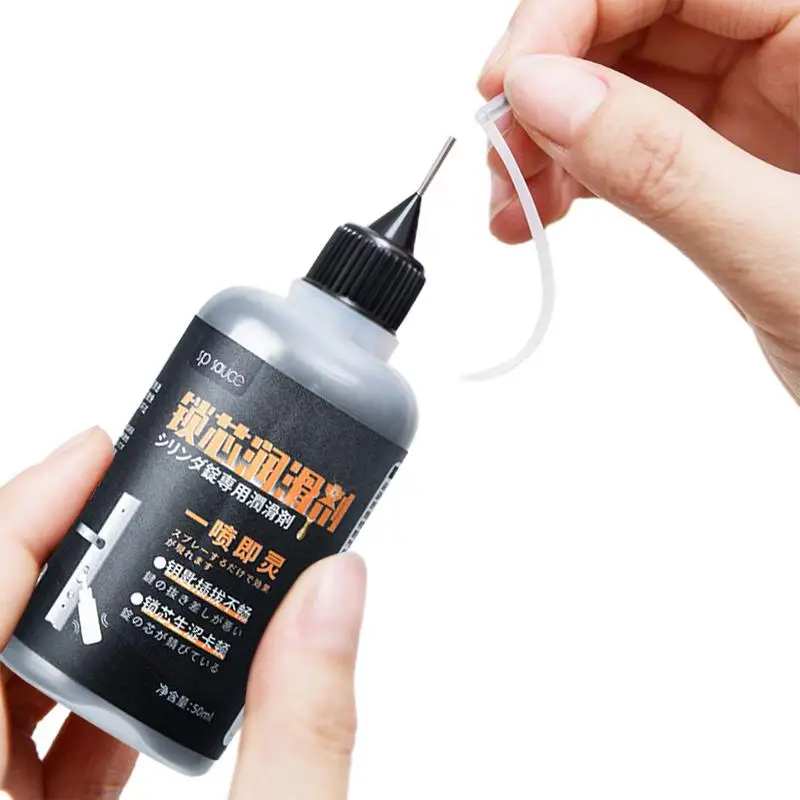 

Multi-purpose Graphite Lubricants Non-toxic Fine Lubricanting For Lock Elements Locksmith Cylinder Padlock 50ml ​