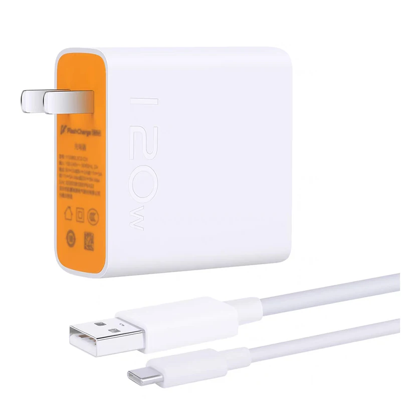

Зарядное устройство для Vivo iQOO X9, 10, 9, 8, 7, 6, 5 Pro, Neo, супервспышка, 120 Вт, USB-адаптер для быстрой зарядки, 1 м, Type-C, Сверхбыстрый зарядный кабель