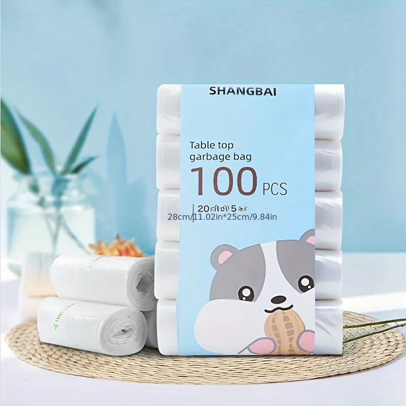 

100 маленьких мусорных пакетов