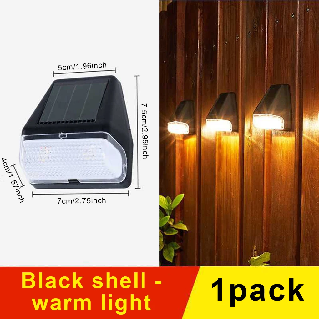 

Solar Stair Steps Light Outdoor Lamp Mounted Security Lighting Equipment
