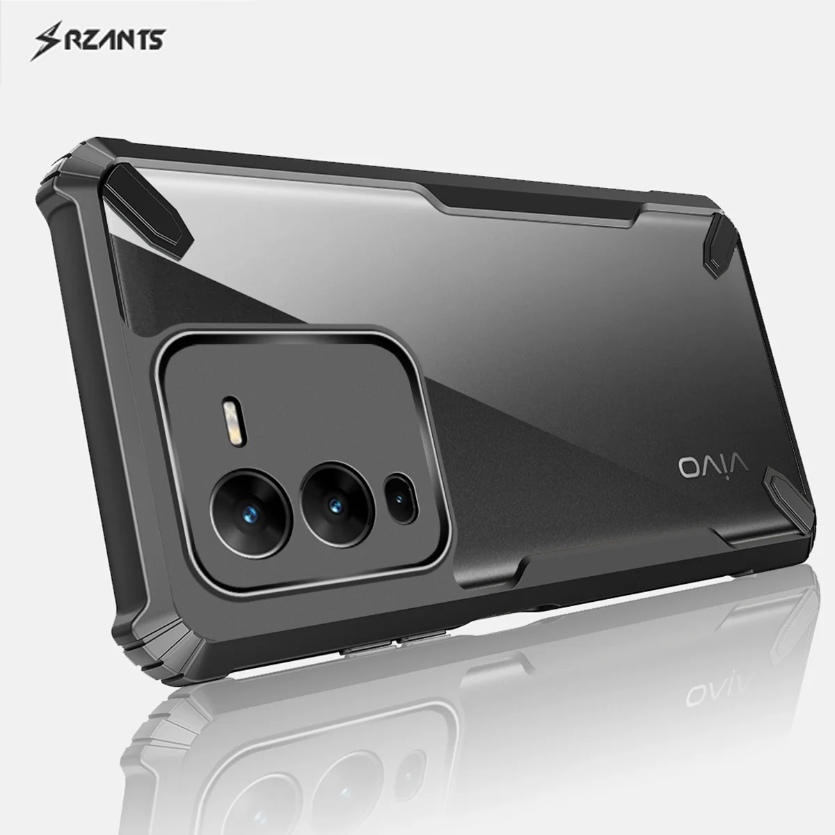 

Rzants For VIVO V25 Pro S15 Pro 5G Case [Bull] Slim Cover Casing Camera Protection Small Hole Thin Shell