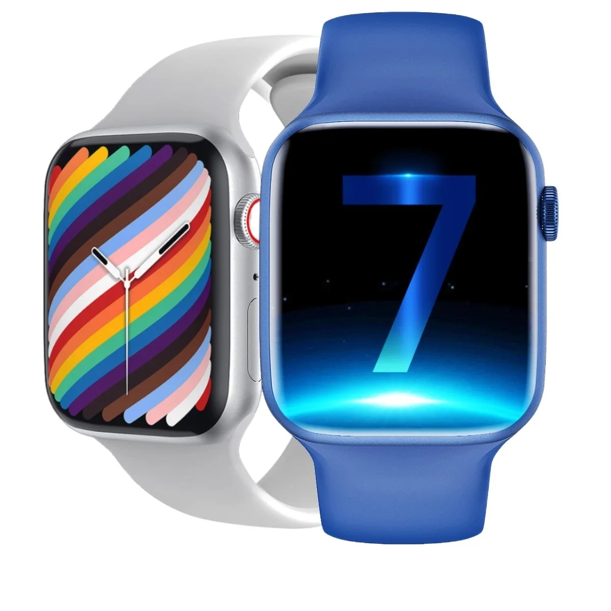 

LEMFO S7 Smartwatch Smart Watch Men Women 2022 NFC Bluetooth Call Custom Dial Smartwatch Better Than IWO 13 W37 Pro D20 HW22