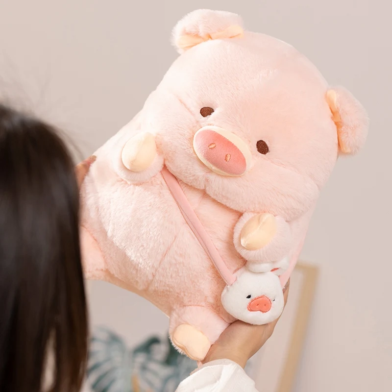 20/30 см аниме Lulu свинка кукла с ранец плюшевая игрушка Kawaii мягкие животные игрушки