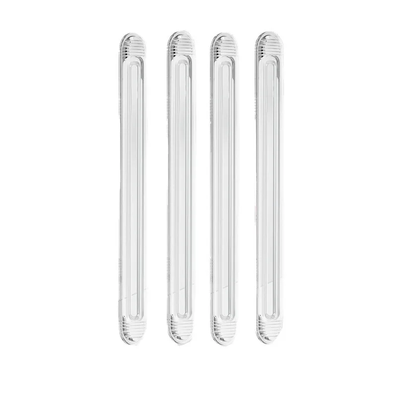 

4Pcs Car Door Anti-Collision Strip Silicone Bumper Stickers Anti-Scratch Protection Strip for Rear View Mirror