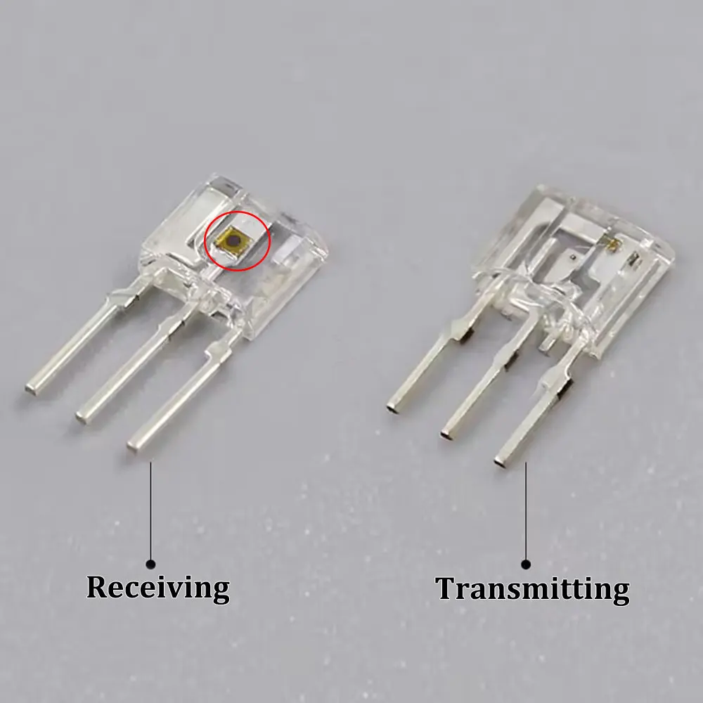 YUXI 1PCS Audio Optical Fiber Receiving Terminal Connector DLR21B0/1152/DLR1120/DLT1160 Socket (Transmitting/Receiving End) - купить по