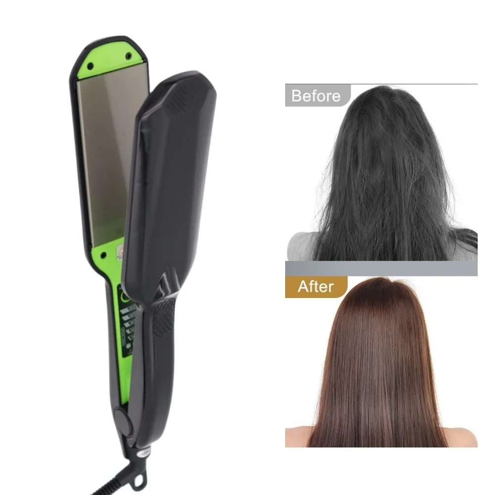 

Mini Hair Flat Iron Professional Titanium Flat Iron Hair Straightener Portable Constant Temperature Instant Heating Curling Iron