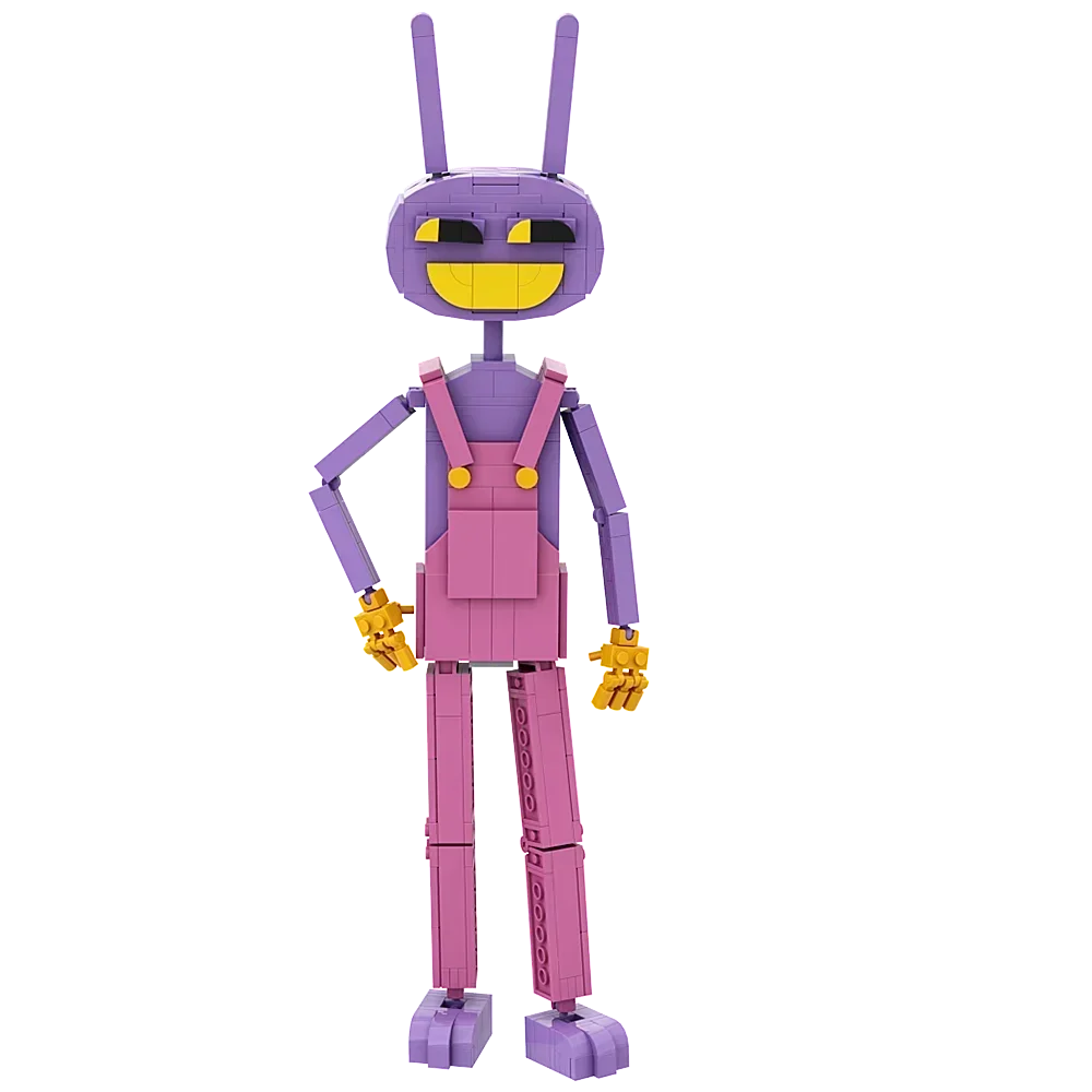 Удивительные цифровые цирковые помни Jax Мультяшные кирпичные кирпичи кинотеатр