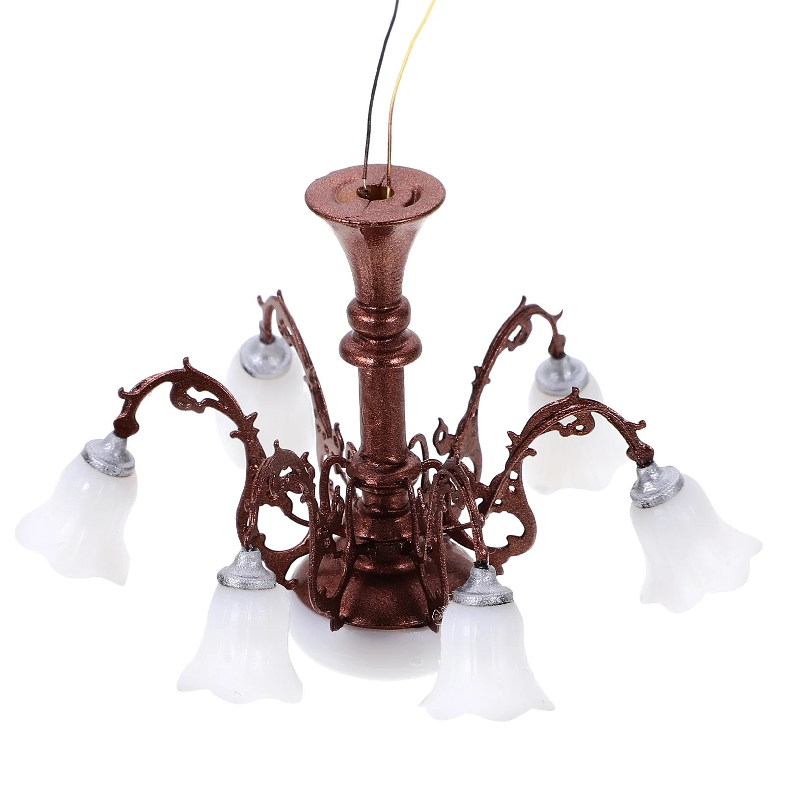 

Miniature Lamp Miniature Decoration Furniture Ornament Mini Chandelier Light