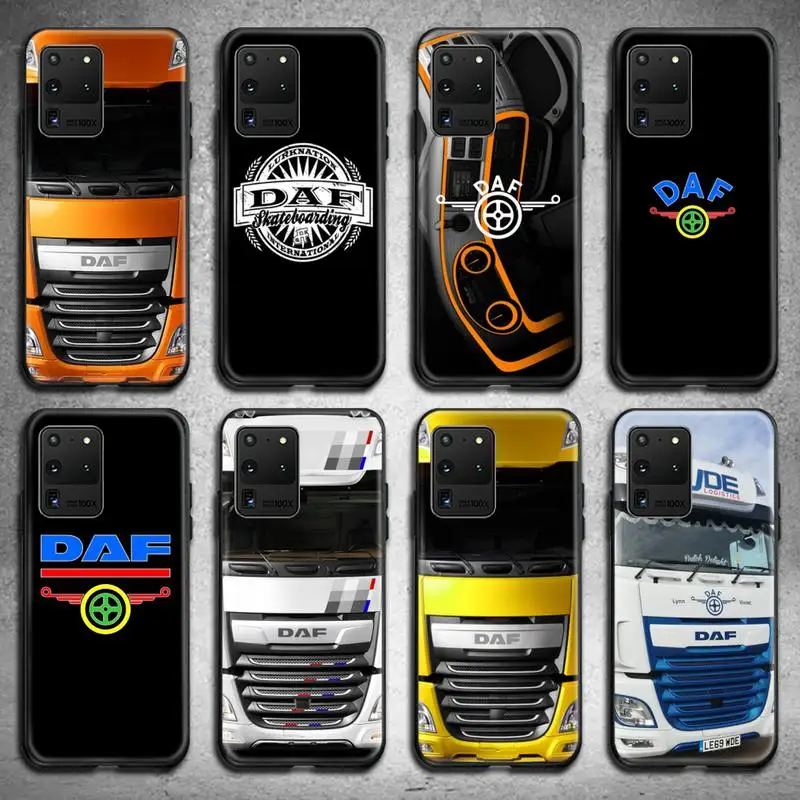 

DAF truck logo Phone Case For Samsung Galaxy S21 Plus Ultra S20 FE M11 S8 S9 plus S10 5G lite 2020