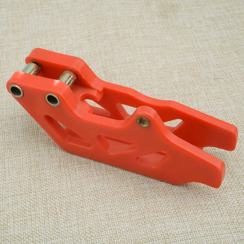 

Red Plastic Universal Motorcycle Left Right Chain Guide Box Protective Anti Skid Chain Gear Cover