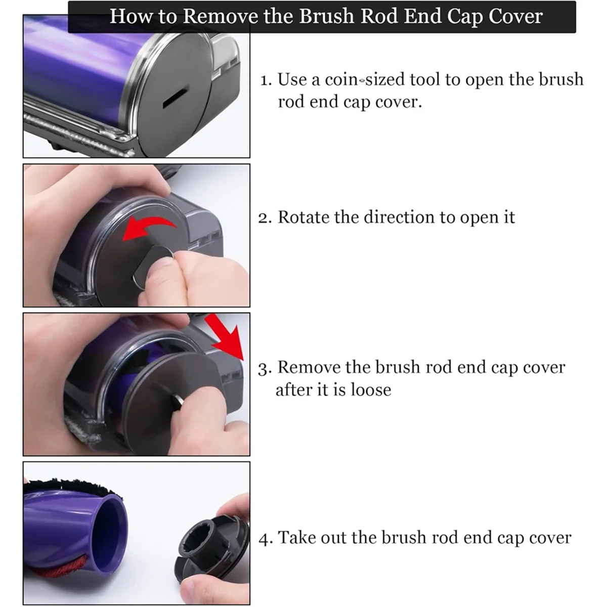 Наконечник для пылесоса Dyson V6 / DC59 DC62 SV03/SV073 Аксессуары беспроводного с прямым