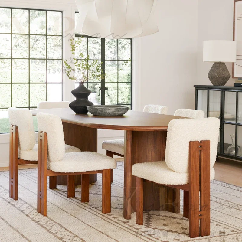 

Уникальный деревянный удобный обеденный стул, Современный дизайнерский бархатный стул для гостиной, cadeira De Jantar, Скандинавская мебель для балкона