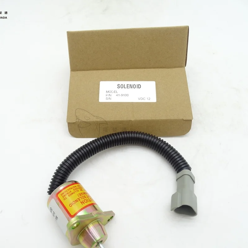 Для электромагнитного клапана пламени Yanmar 12 В 24 41-9100 соленоид отключения