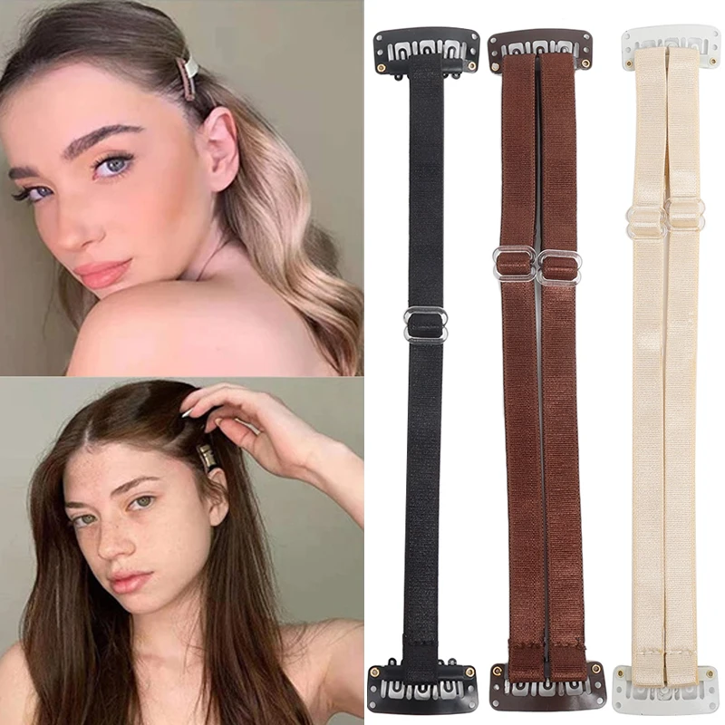 

Reusable The Stretching Straps for Lift The Eyes Eyebrows Clip Elastic Band Adjustable Rubber for Hair Anti-Wrinkle Face Tapes