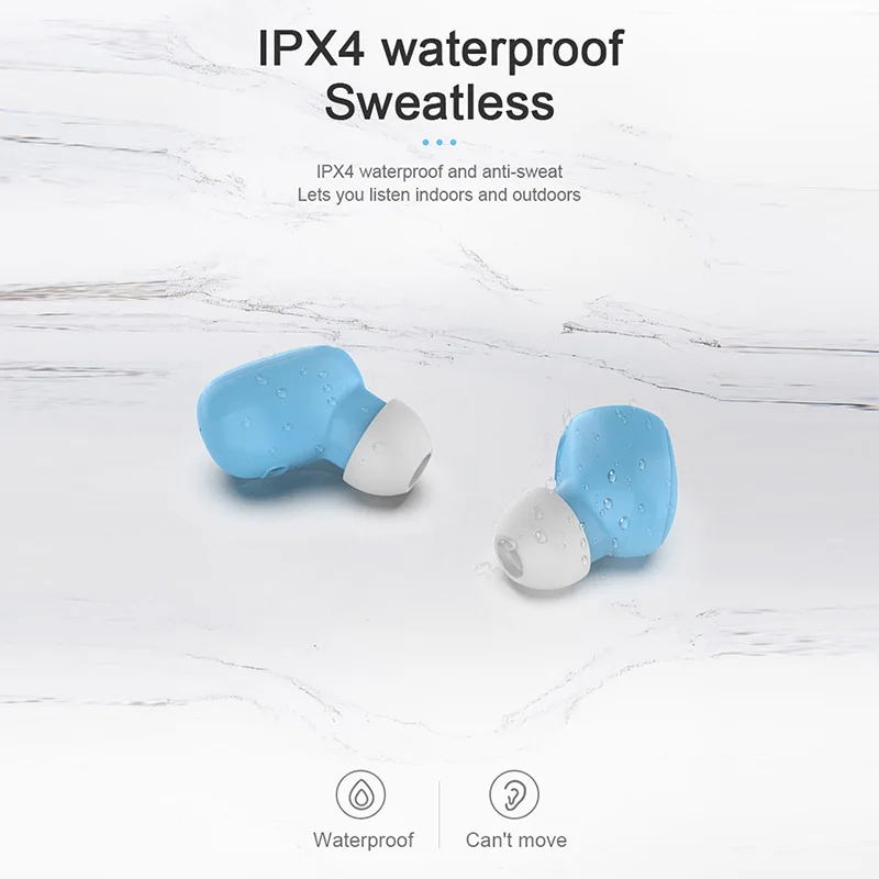 TWS-стереонаушники A6S с поддержкой Bluetooth 5 0 и зарядным футляром | Электроника