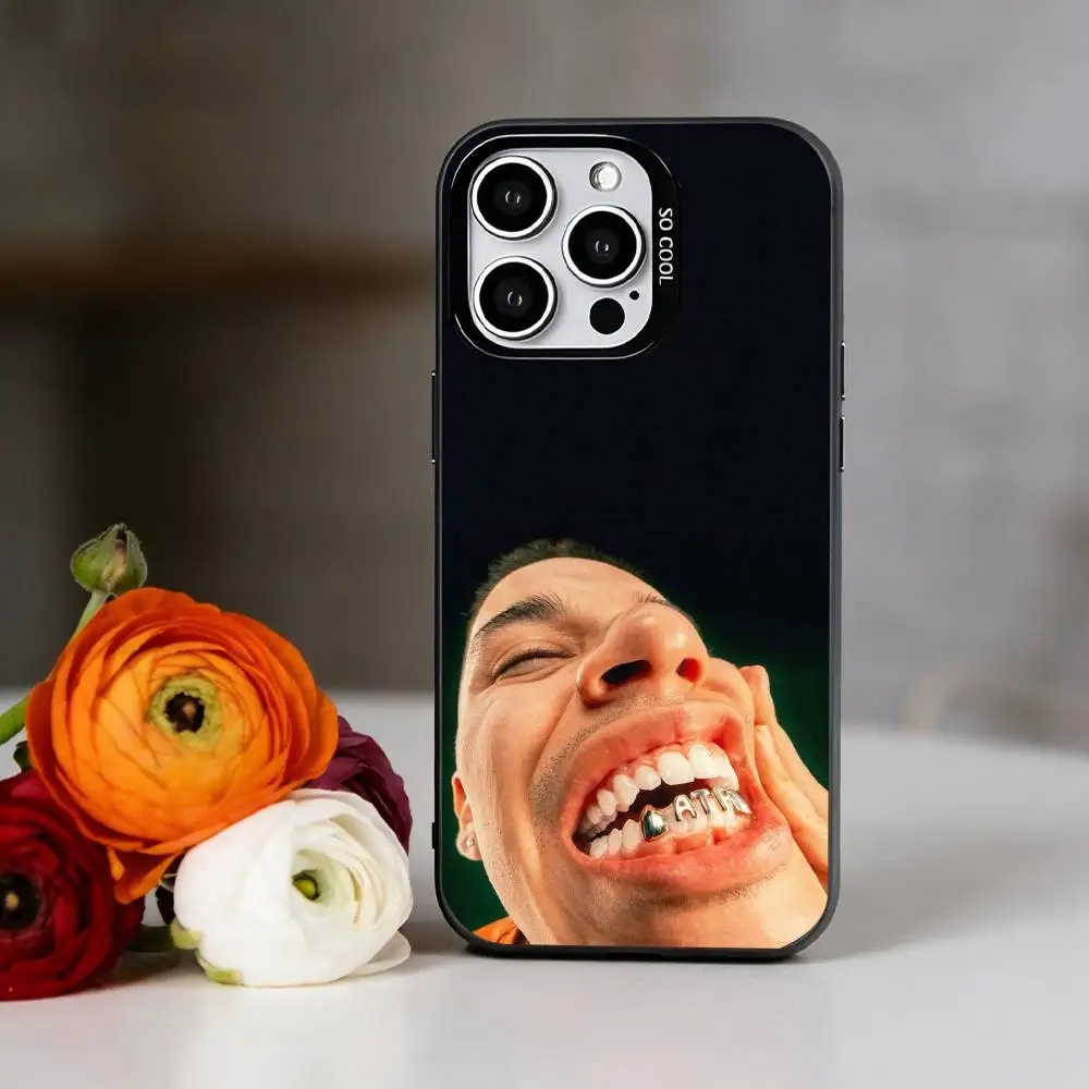 Фото Чехол для телефона Rapper Nsqk для iPhone 17, 16, 15, 14, 13, 12, 11 Plus, Pro Max, XS, красочный, серебристо-черный №3