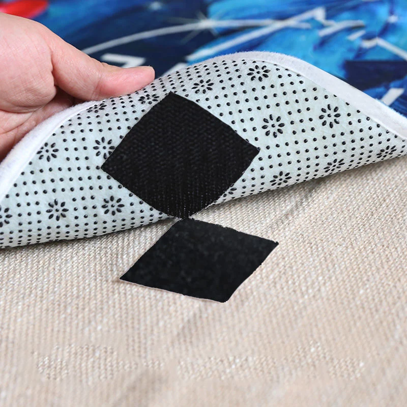 Strong Self Adhesive Fastener Dots Stickers Hook Loop Tape for Bed Sheet Sofa Mat Carpet Anti Slip Pads FU |