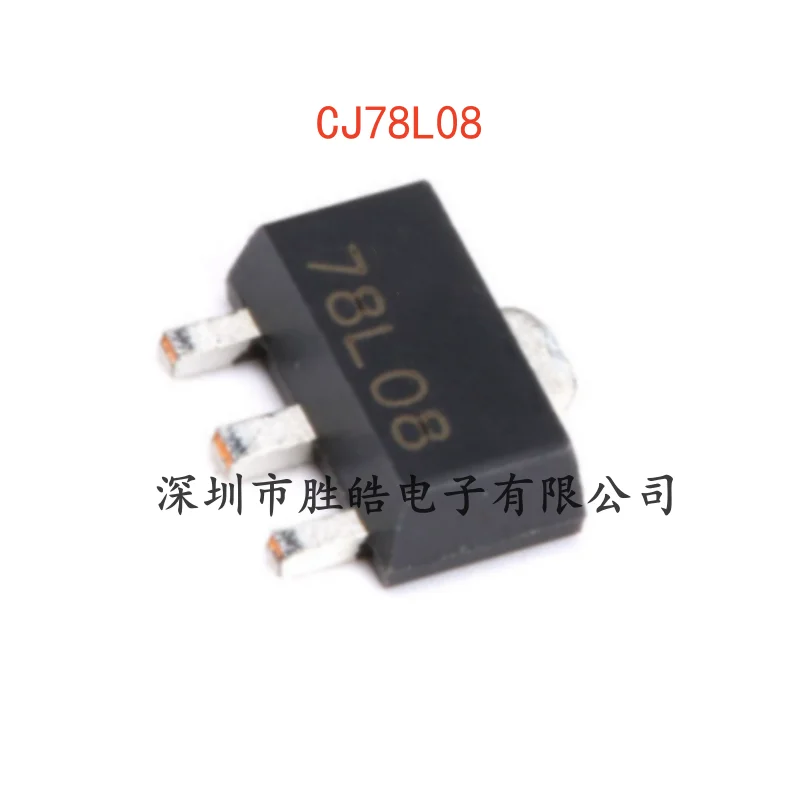 (10 шт.) Новый CJ78L08 3% 0.1A/9V/0,6 W линейный регулятор напряжения, схема SOT-89 CJ78L08, интегральная схема