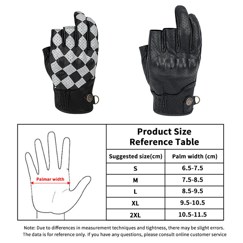 SFK мотоциклетные велосипедные перчатки с половиной пальца из натуральной козьей