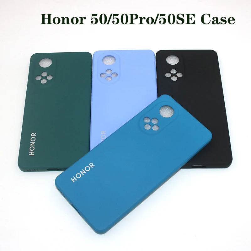 Новинка чехол для Honor 50 Pro Мягкий ТПУ силиконовый бампер задняя крышка honor 50Pro 50SE